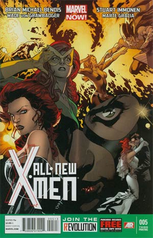 All-New X-Men #5 Cover D 3rd Ptg Stuart Immonen Variant Cover