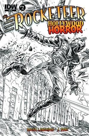 Rocketeer Hollywood Horror #2 Cover B Incentive Walter Simonson Sketch Cover