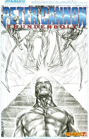 Peter Cannon Thunderbolt Vol 2 #7 Incentive Alex Ross Sketch Cover