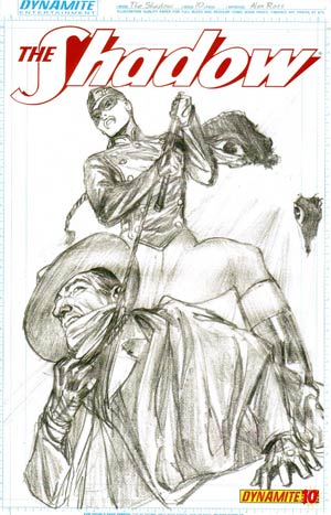 Shadow Vol 5 #10 Cover E Incentive Alex Ross Sketch Cover