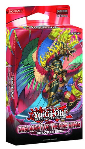 Yu-Gi-Oh Onslaught Of The Fire Kings Structure Deck