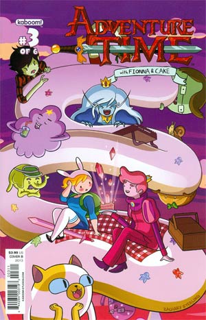 Adventure Time Fionna & Cake #3 Cover B Zack Sterling