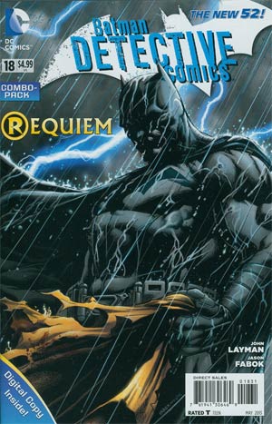 Detective Comics Vol 2 #18 Combo Pack Without Polybag