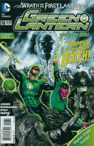 Green Lantern Vol 5 #18 Cover C Combo Pack Without Polybag (Wrath Of The First Lantern Tie-In)