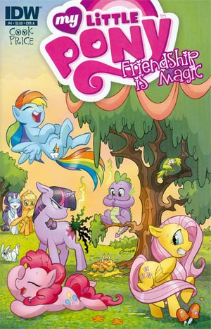 My Little Pony Friendship Is Magic #4 Cover A Amanda Conner
