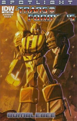 Transformers Spotlight Bumblebee One Shot Regular Cover B Livio Ramondelli