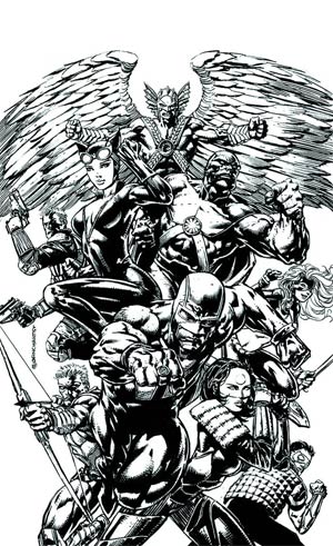 Justice League Of America Vol 3 #2 Incentive David Finch Sketch Cover