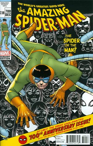 Amazing Spider-Man Vol 2 #700 Cover K 3rd Ptg Giuseppe Camuncoli Variant Cover