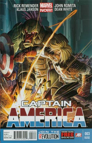 Captain America Vol 7 #3 Cover C 2nd Ptg John Romita Jr Variant Cover