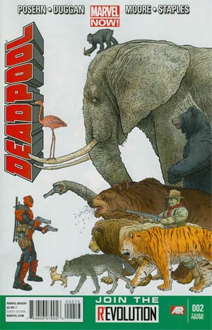 Deadpool Vol 4 #2 3rd Ptg Geof Darrow Variant Cover