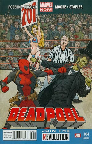 Deadpool Vol 4 #4 2nd Ptg Geoff Darrow Variant Cover