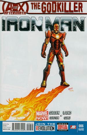 Iron Man Vol 5 #6 Cover C 2nd Ptg Greg Land Variant Cover