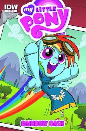 My Little Pony Micro-Series #2 Rainbow Dash Incentive Sabrina Alberghetti Variant Cover
