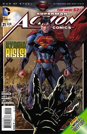 Action Comics Vol 2 #21 Cover A Regular Tony S Daniel Cover