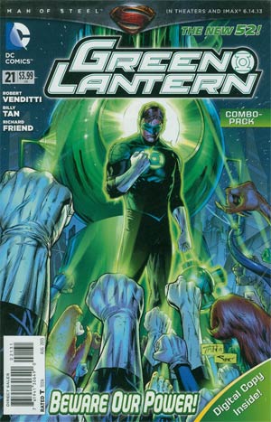 Green Lantern Vol 5 #21 Cover B Combo Pack With Polybag