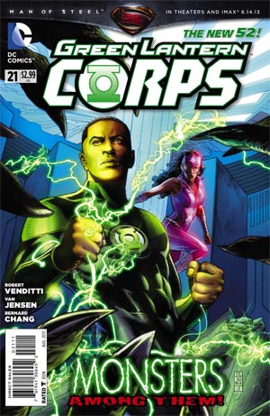 Green Lantern Corps Vol 3 #21 Cover A Regular Bernard Chang Cover