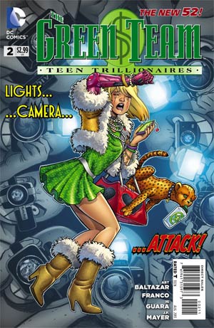 Green Team Teen Trillionaires #2 Cover A Regular Amanda Conner Cover