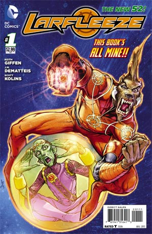 Larfleeze #1 Cover A Regular Howard Porter Cover