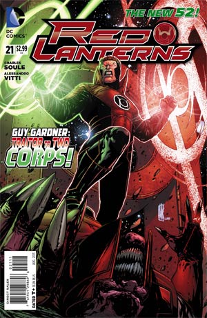 Red Lanterns #21 Cover A Regular Alessandro Vitti Cover