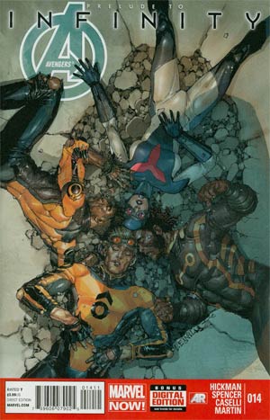 Avengers Vol 5 #14 Cover A Regular Leinil Francis Yu Cover (Infinity Prelude)