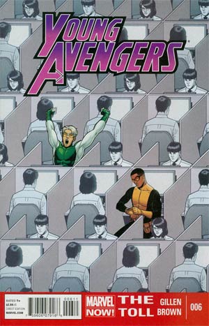 Young Avengers Vol 2 #6 Cover A Regular Jamie McKelvie Cover