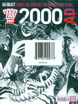 2000 AD #1835 - 1838 Pack June 2013