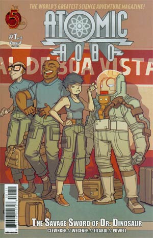 Atomic Robo And The Savage Sword Of Dr Dinosaur #1