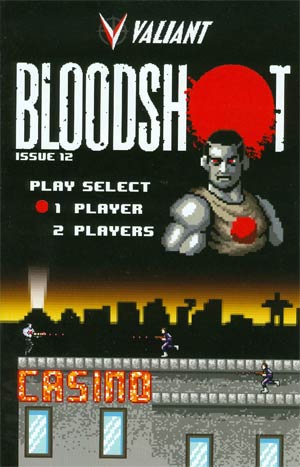 Bloodshot Vol 3 #12 Cover B Variant 8-Bit Cover (Harbinger Wars Tie-In)