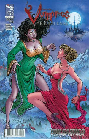 Grimm Fairy Tales Presents Vampires The Eternal #3 Cover A Abhishek Malsuni (Unleashed Tie-In)