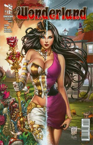 Grimm Fairy Tales Presents Wonderland Vol 2 #12 Cover C Mike Krome Purple Dress