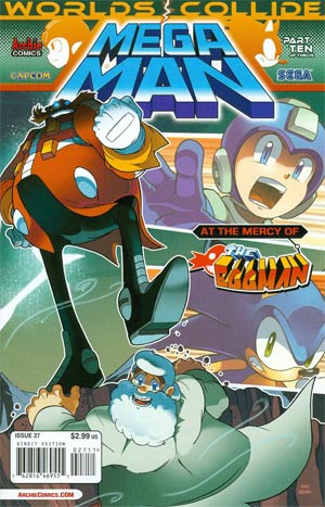 Mega Man Vol 2 #27 Cover A Regular Patrick Spaz Spaziante Cover (Worlds Collide Part 10)