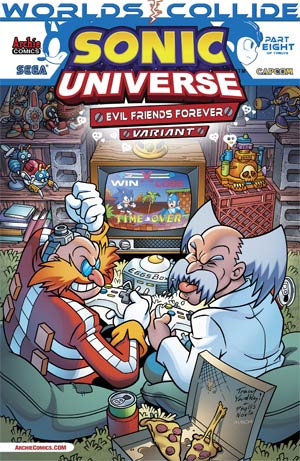 Sonic Universe #53 Cover B Variant Evil Friends Forever Cover (Worlds Collide Part 8)