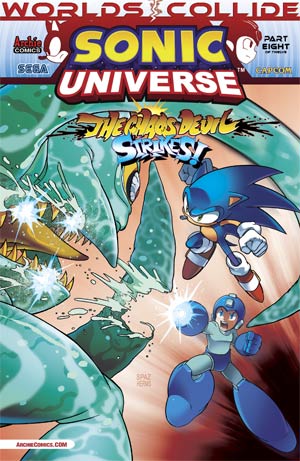 Sonic Universe #53 Cover A Regular Patrick Spaz Spaziante Cover (Worlds Collide Part 8)