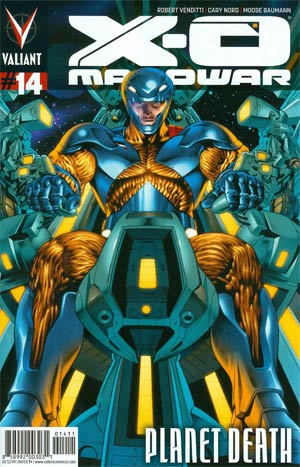 X-O Manowar Vol 3 #14 Cover A Regular Arturo Lozzi Cover