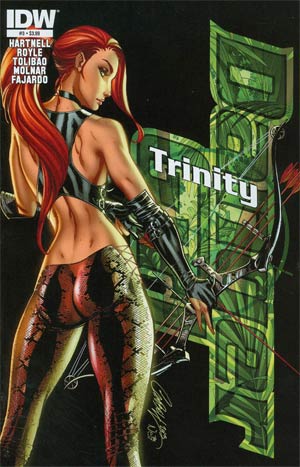Danger Girl Trinity #3 Cover A Regular J Scott Campbell Cover