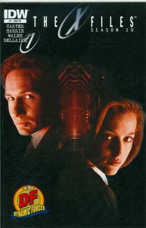 X-Files Season 10 #1 Cover E DF Exclusive Variant Cover