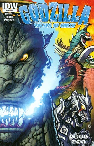 Godzilla Rulers Of The Earth #1 Cover A Regular Matt Frank Cover