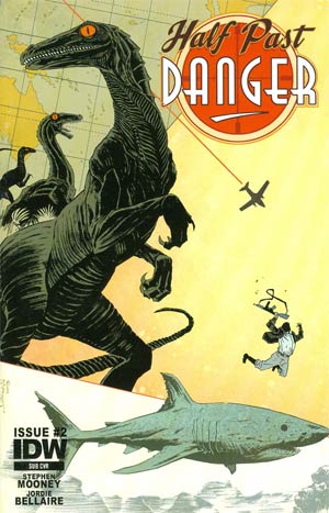Half Past Danger #2 Cover B Variant Declan Shalvey Subscription Cover