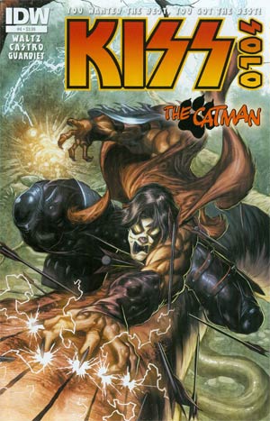 KISS Solo #4 Cover A The Catman Regular Angel Medina Cover