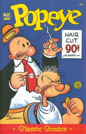 Classic Popeye #11 Cover A Regular Bud Sagendorf Cover