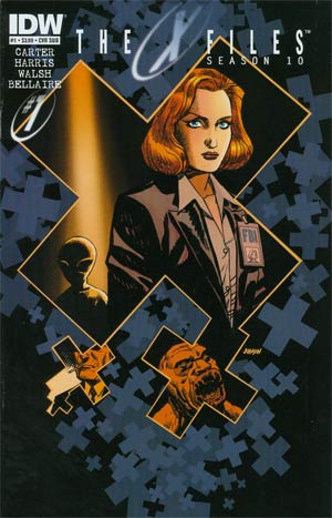 X-Files Season 10 #1 Cover C Variant Dave Johnson Subscription Cover