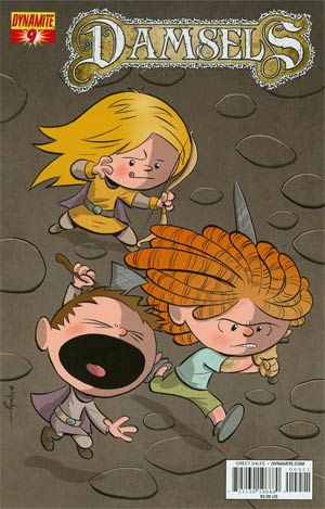 Damsels #9 Cover B Variant Chris Eliopoulos Cute Subscription Exclusive Cover