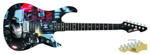 Iron Man 3 Rockmaster Electric Guitar - War Machine