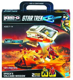 KRE-O Star Trek Into Darkness Spocks Volcano Mission Case