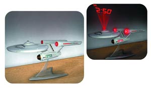 Star Trek USS Enterprise Projection Alarm Clock