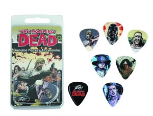 Walking Dead Guitar Pick 12-Pack - Characters