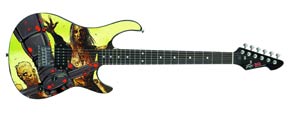 Walking Dead Rockmaster Electric Guitar - Previews Exclusive Riot