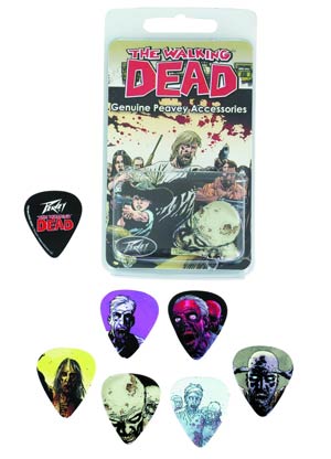 Walking Dead Guitar Pick 12-Pack - Zombies