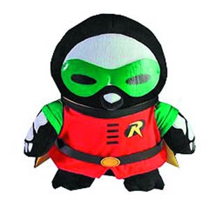 DC Heroes Skelanimals Deluxe Plush - Pen The Penguin As Robin