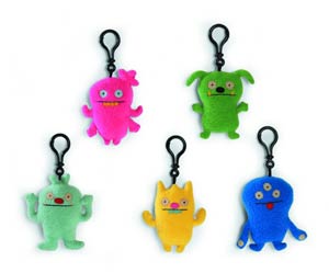 Uglydoll 2013 Introductory 3-Inch Plush Clip-On Assortment Case